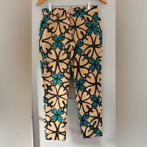 Moschino Cheap N Chic jeans flower pattern 26" waist 28" inseam